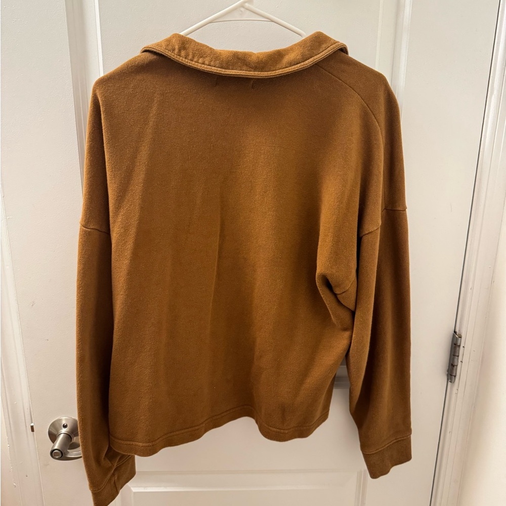 Madewell Tan Polo Sweater - Picture 3 of 3